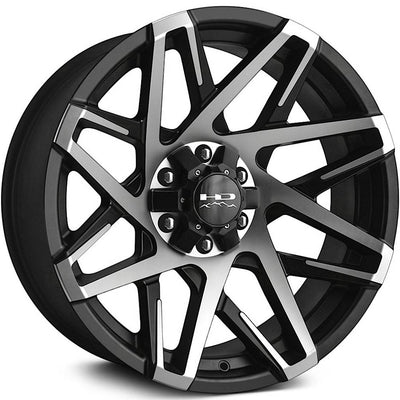 HD Offroad Canyon Black Machined Wheel