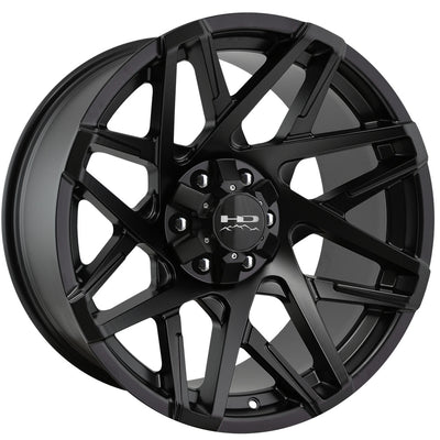 HD Offroad Canyon Satin Black Wheel