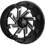 HD Offroad Saw Black Machined Wheel