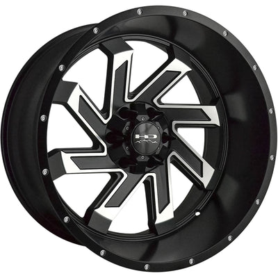 HD Offroad Saw Black Machined Wheel