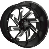 HD Offroad Saw Black Milled Wheel