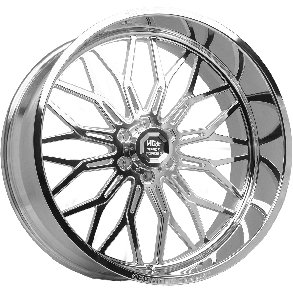 HD-PRO Forged Apache Polished Wheel
