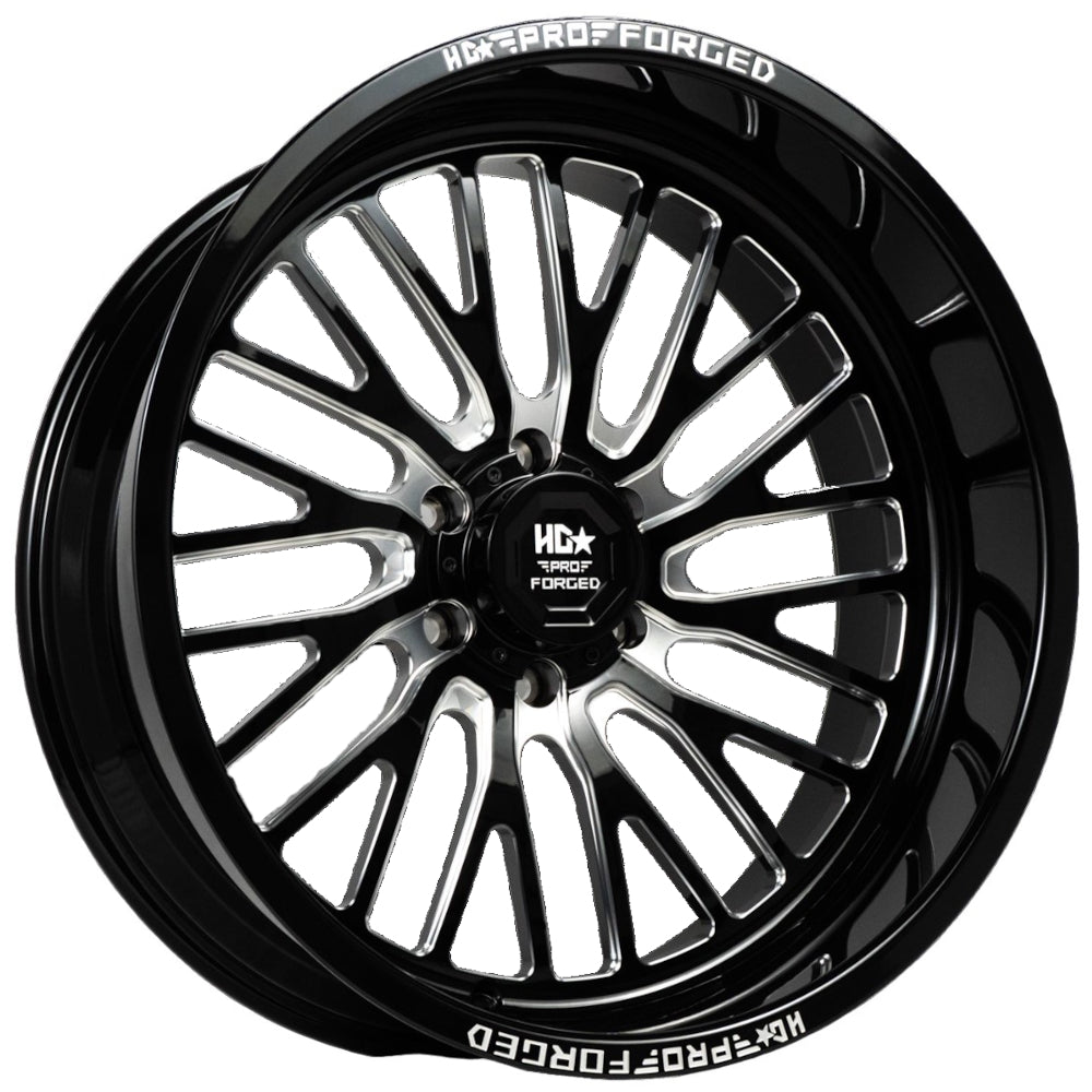 HD-PRO Forged Sentry Black Milled Wheel