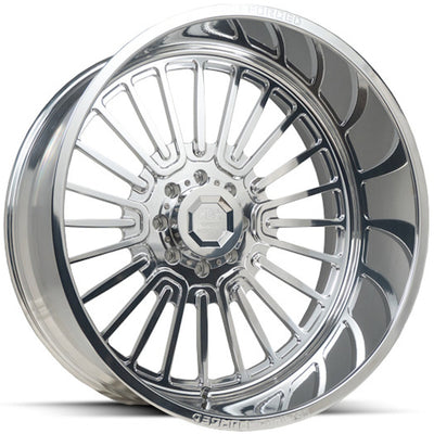 HD-PRO Forged Warhog Polished Wheel