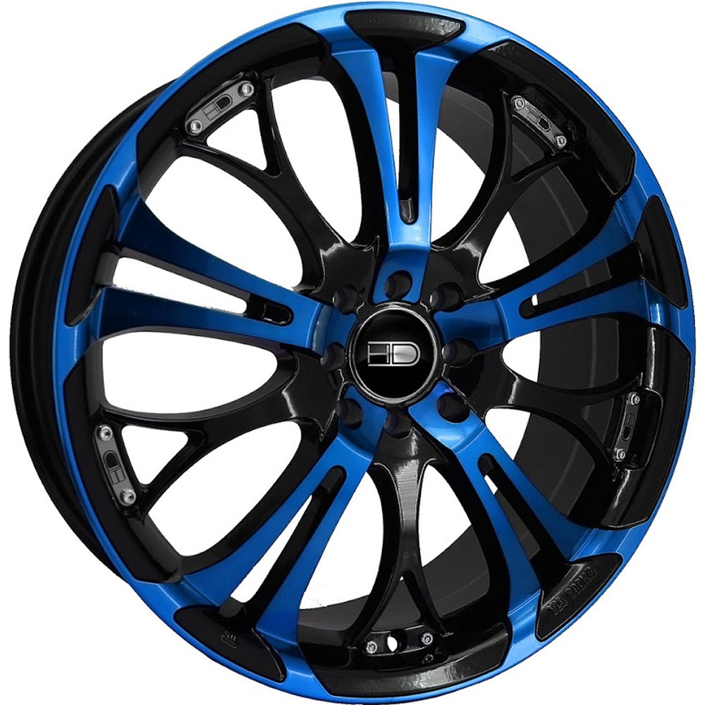 HD Spinout Blue Wheel