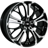 HD Spinout Black Machined Wheel