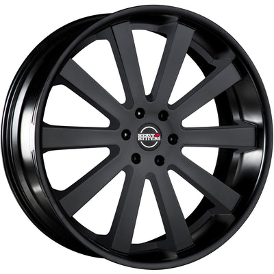 Heavy Hitters HH10 Satin Black Wheel