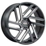 Heavy Hitters HH6 Black Milled Wheel