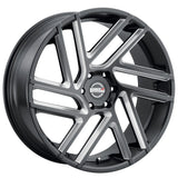 Heavy Hitters HH6 Black Milled Wheel