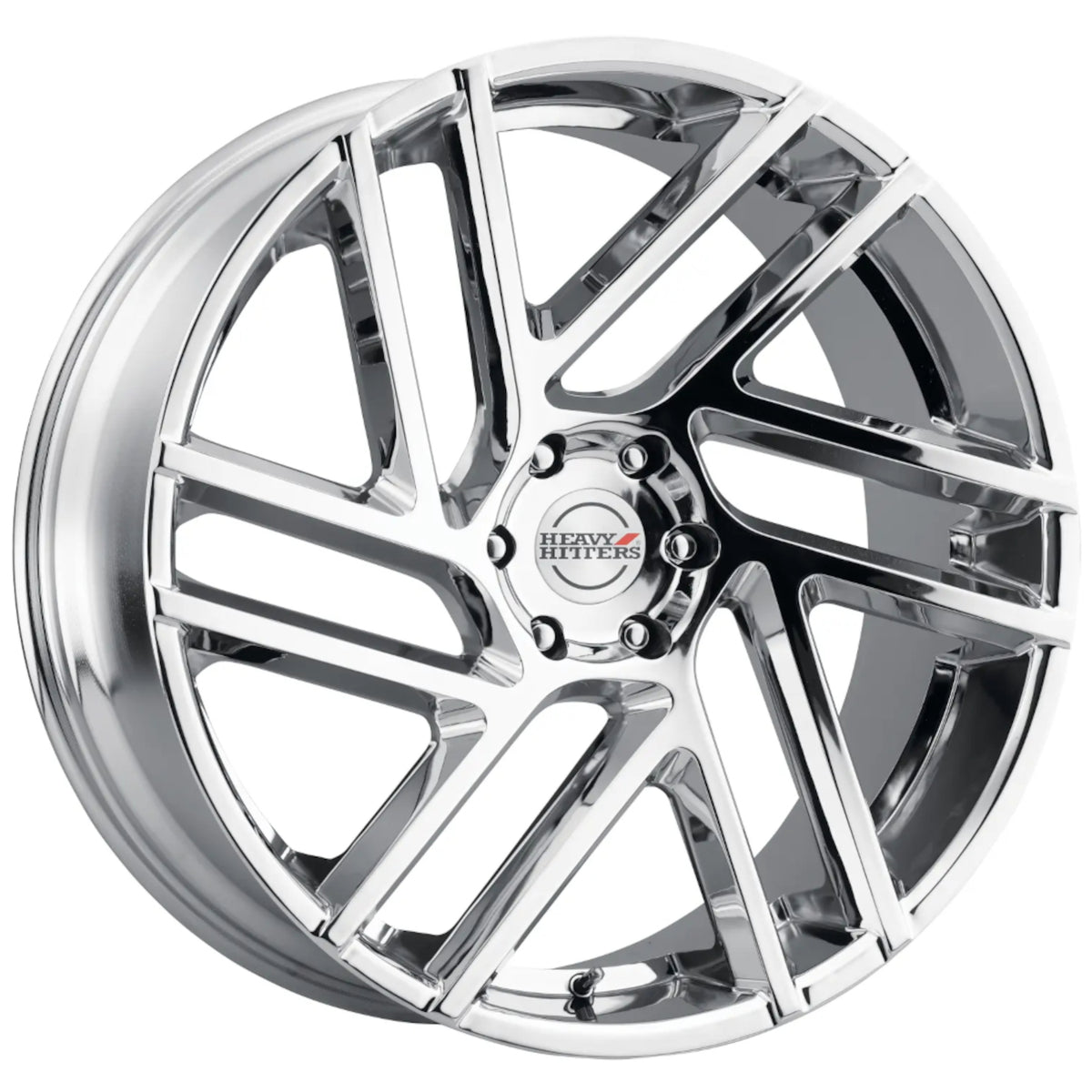 Heavy Hitters HH6 Chrome Wheel