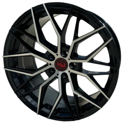 Hemi Wheels HM06 Black Machined Wheel