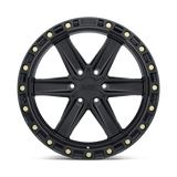 Black Rhino HENDERSON 20x9.5 -18mm Matte Black with Brass Bolts