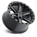 Black Rhino Henderson 20x9.5 Matte Black with Brass Bolts premium truck wheel
