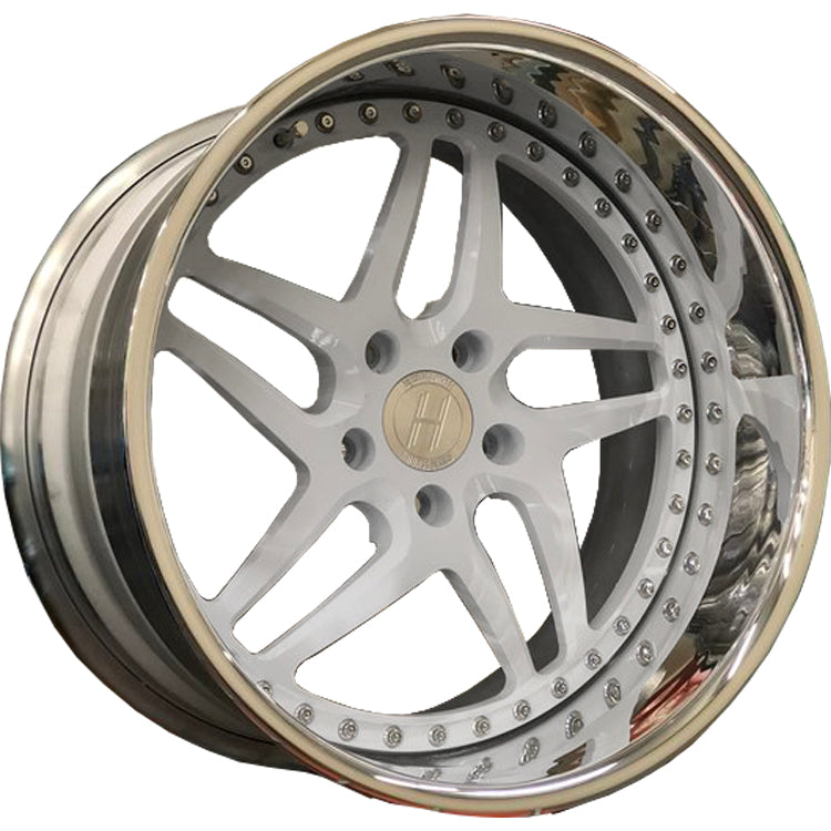 Heritage Ebisu Directional Silver Polished Wheel