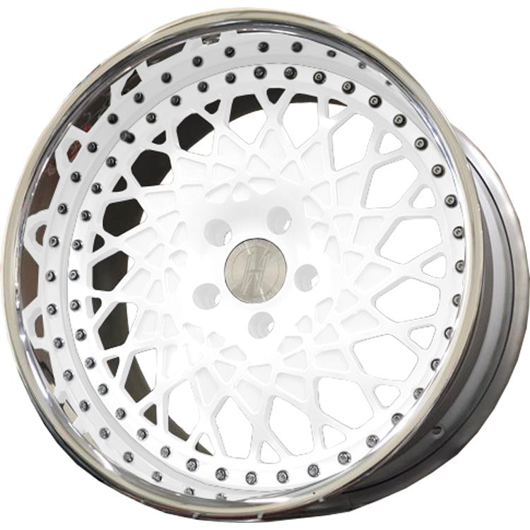 Heritage Fuji Directional White Polished Wheel