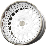 Heritage Fuji Directional White Polished Wheel