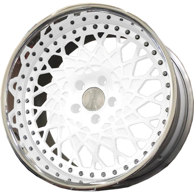 Heritage Fuji Directional White Polished Wheel