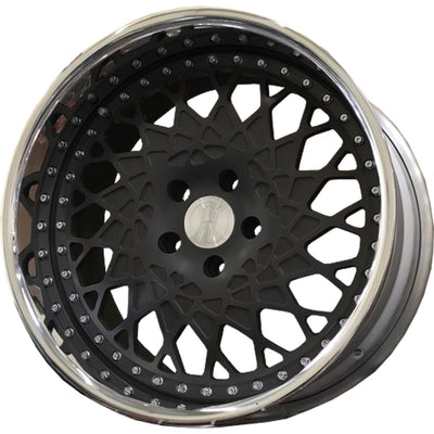Heritage Fuji Directional Gray Polished Wheel
