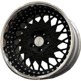 Heritage Fuji Directional Black Polished Wheel