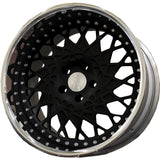 Heritage Fuji Directional Black Polished Wheel