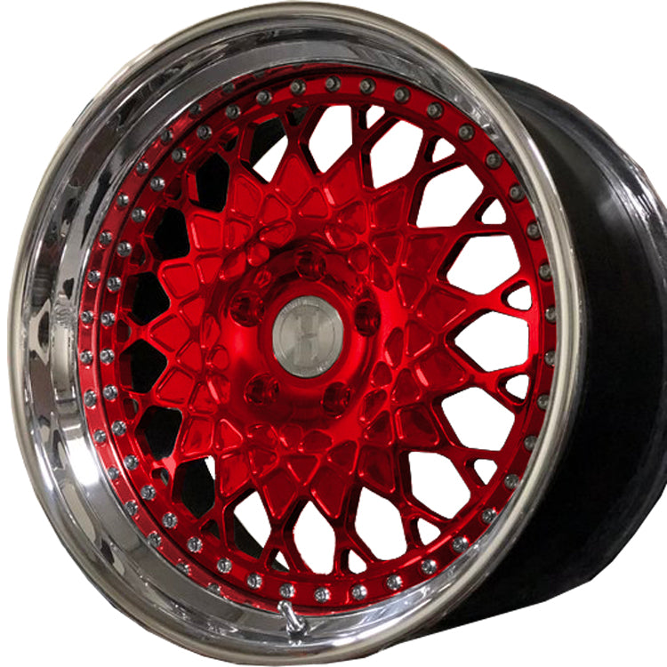 Heritage Fuji Red Polished Wheel