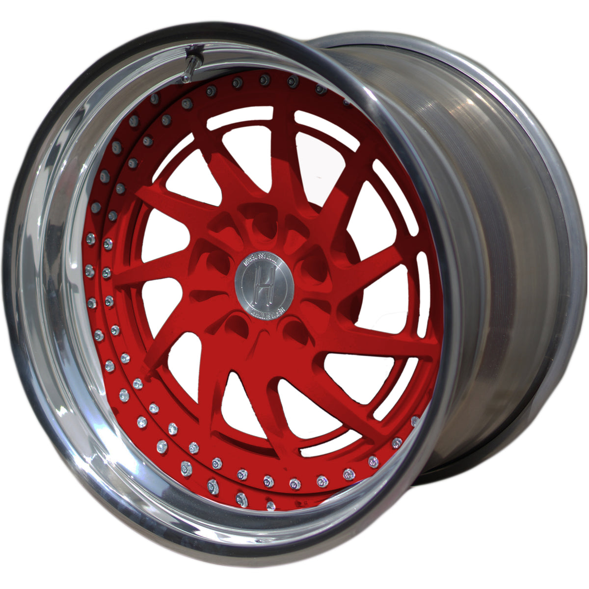 Heritage Hokkaido Directional Red Polished Wheel