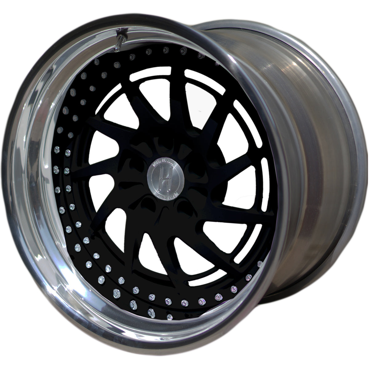 Heritage Hokkaido Directional Black Polished Wheel