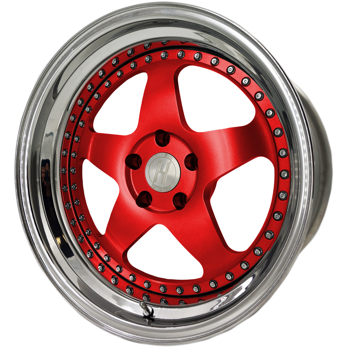Heritage Imola Red Polished Wheel