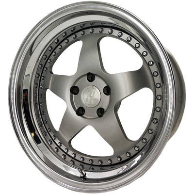Heritage Imola Gunmetal Polished Wheel