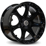 Heritage Kokoro MonoC Gloss Black Wheel