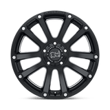 Black Rhino HIGHLAND 18x9.5 -12mm Matte Black with Milled Spokes