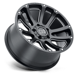 Black Rhino HIGHLAND 20x9.5 +12mm Matte Black with Milled Spokes