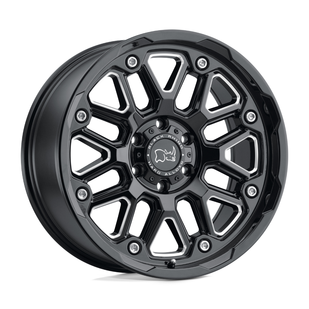 Black Rhino Hollister Gloss Black With Milled Spokes