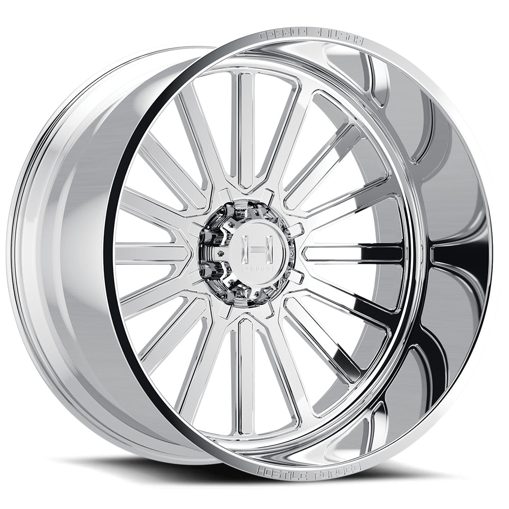 Hostile Forged HF127 Polished Wheel