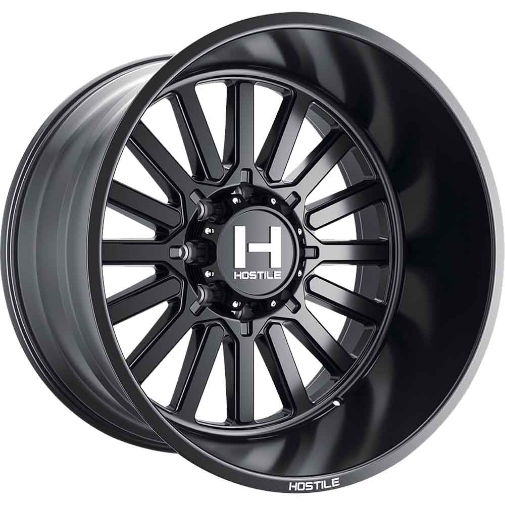 Hostile H127 Satin Black Wheel