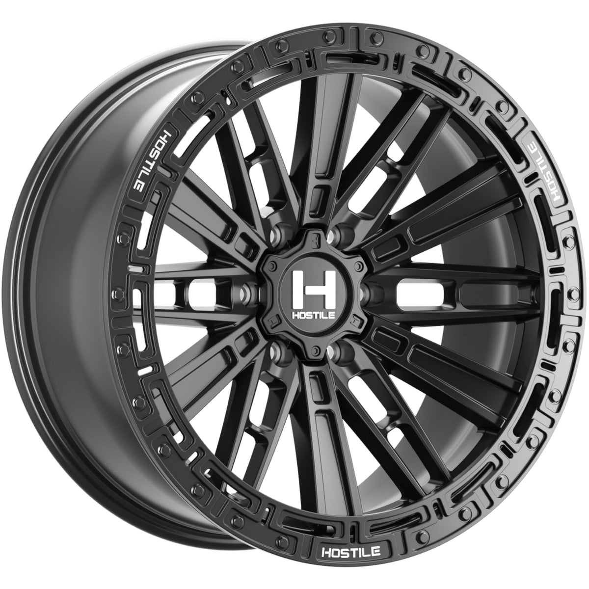 Hostile H129 Black Wheel