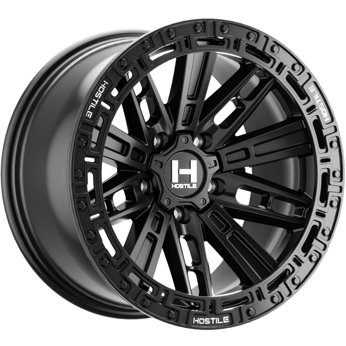 Hostile H129 Black Wheel