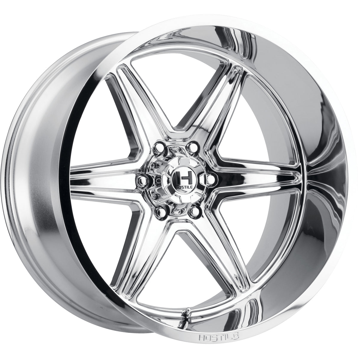 Hostile Venom Chrome Wheel