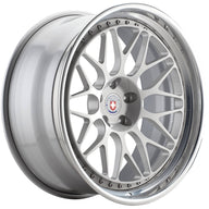 HRE 300 Silver Polished Wheel