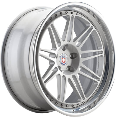 HRE 301 Silver Polished Wheel