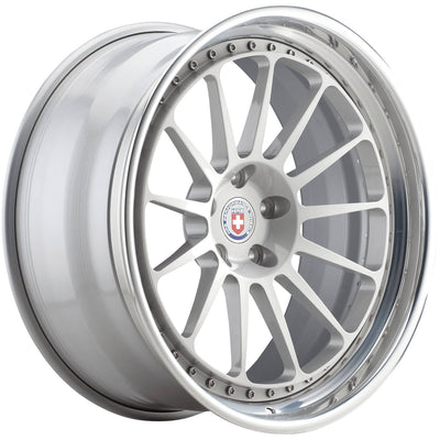HRE 303 Silver Polished Wheel
