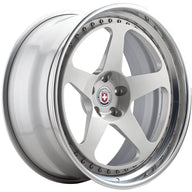 HRE 305 Silver Polished Wheel