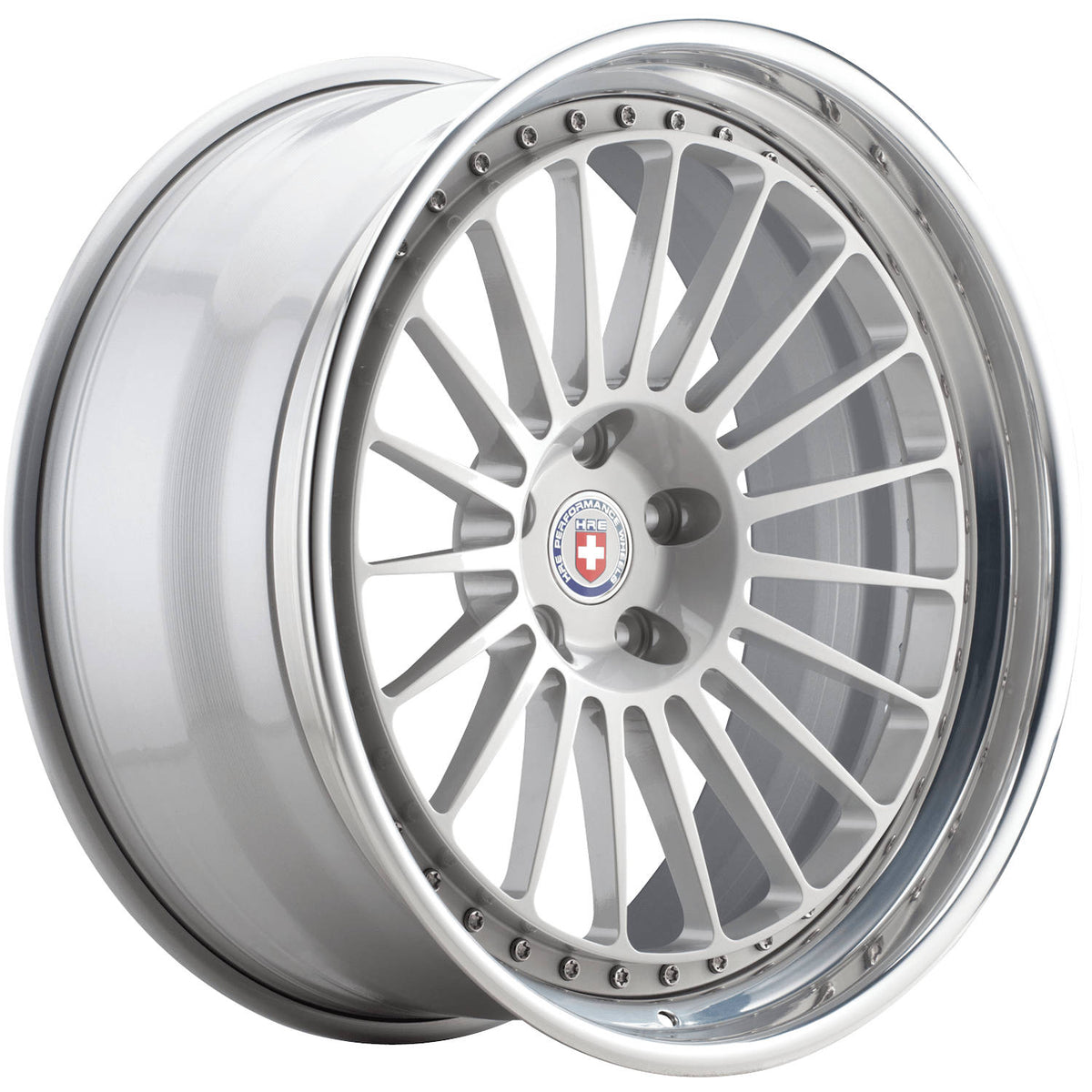 HRE 309 Silver Polished Wheel