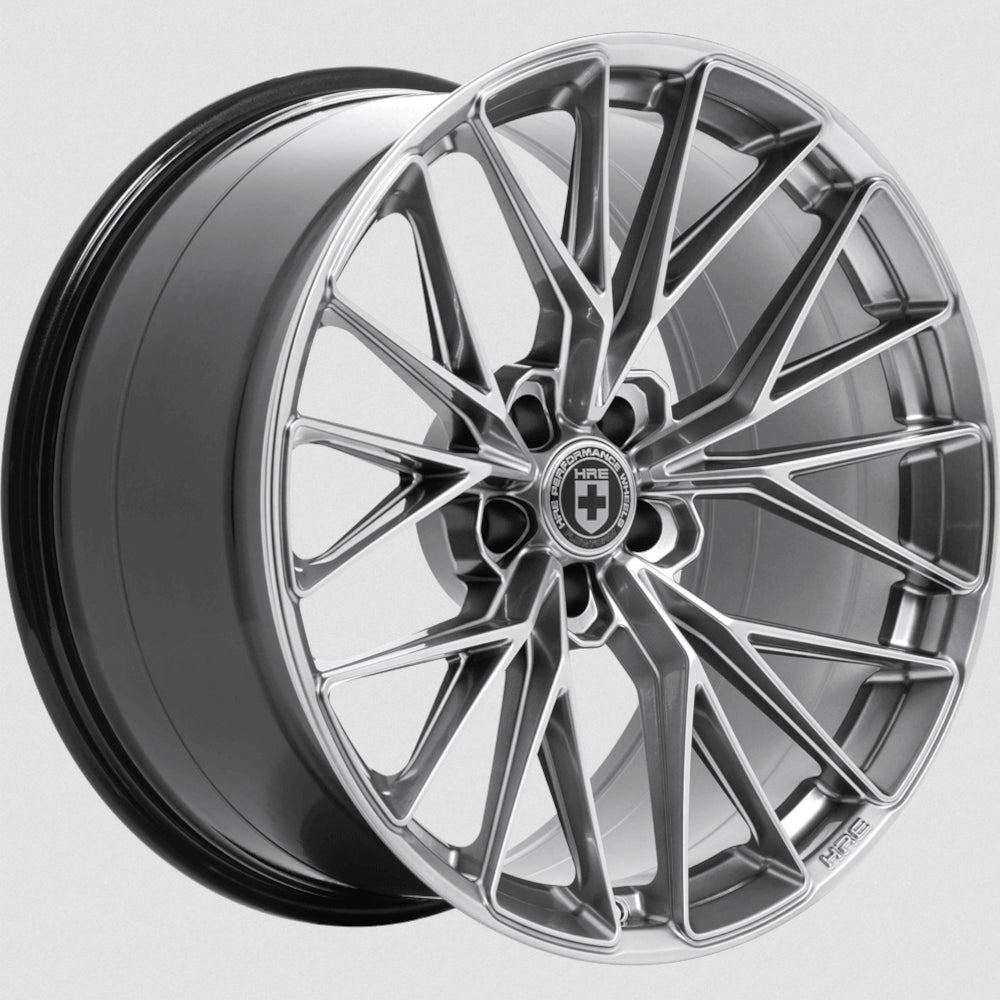 HRE FlowForm FF28 Silver Wheel
