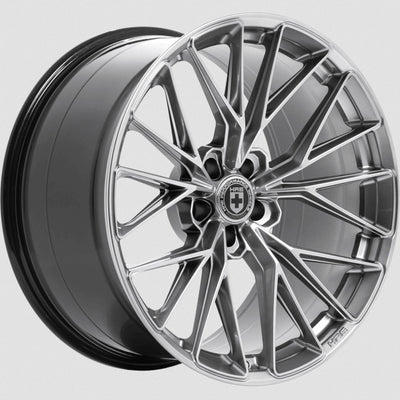 HRE FlowForm FF28 Silver Wheel