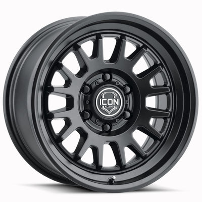 Icon Alloys Anza Satin Black Wheel