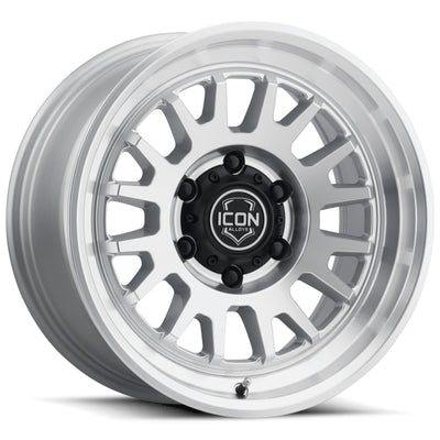 Icon Alloys Anza Silver Machined Wheel