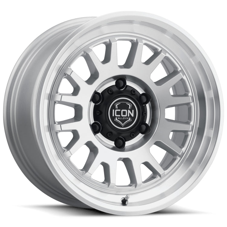 Icon Alloys Anza Silver Machined Wheel