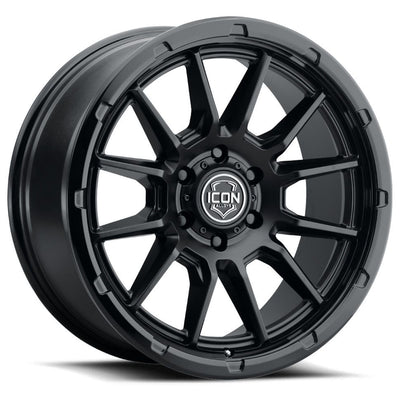 Icon Alloys Cajon Black Wheel