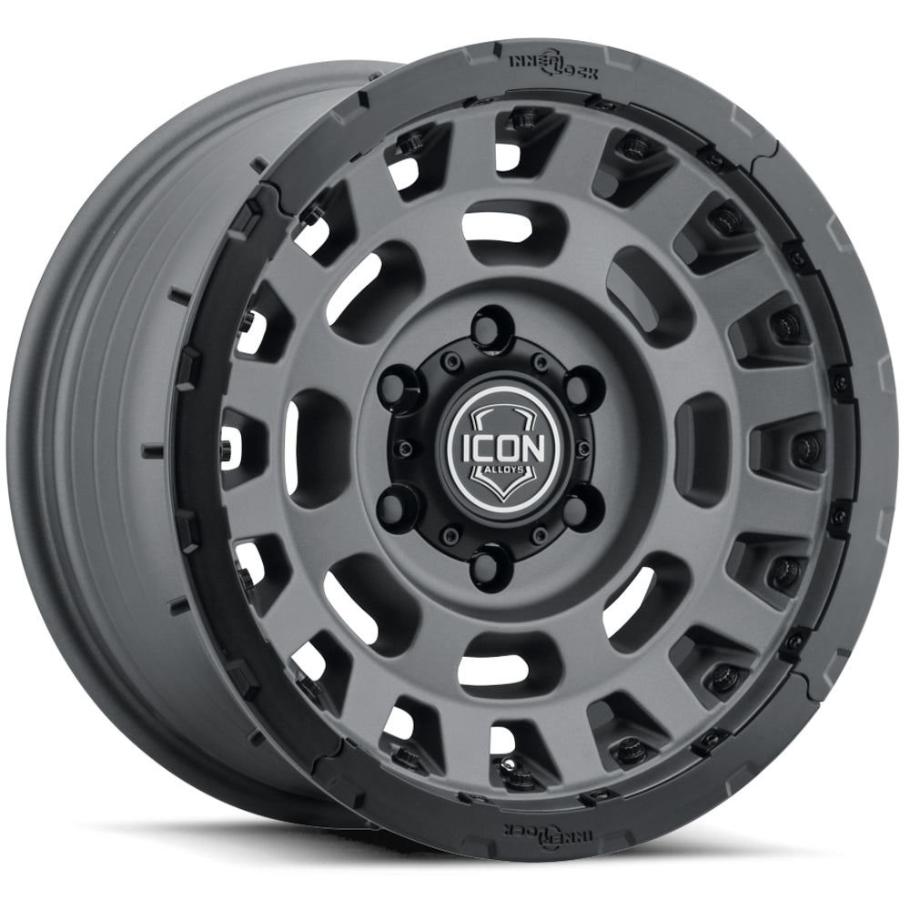 Icon Alloys Hammer Pro Charcoal Wheel